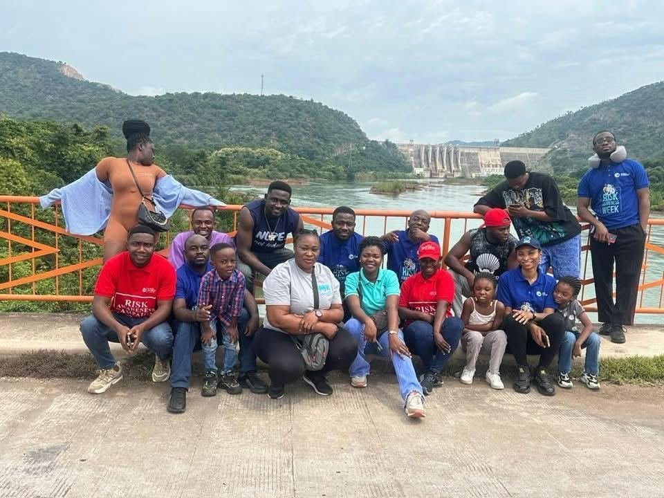 Group tour at Bui National Park, Ghana